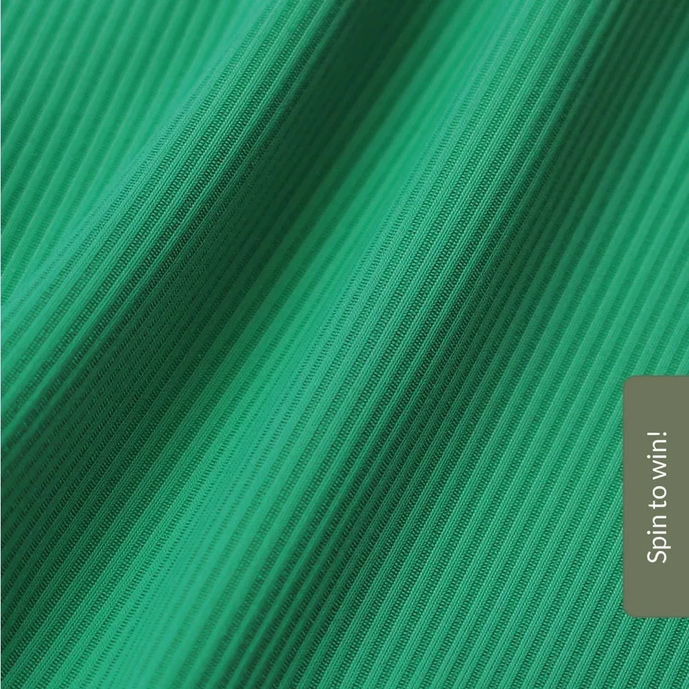 Berlook Green Back Tie Bikini Top ONLY Size M - Image 6