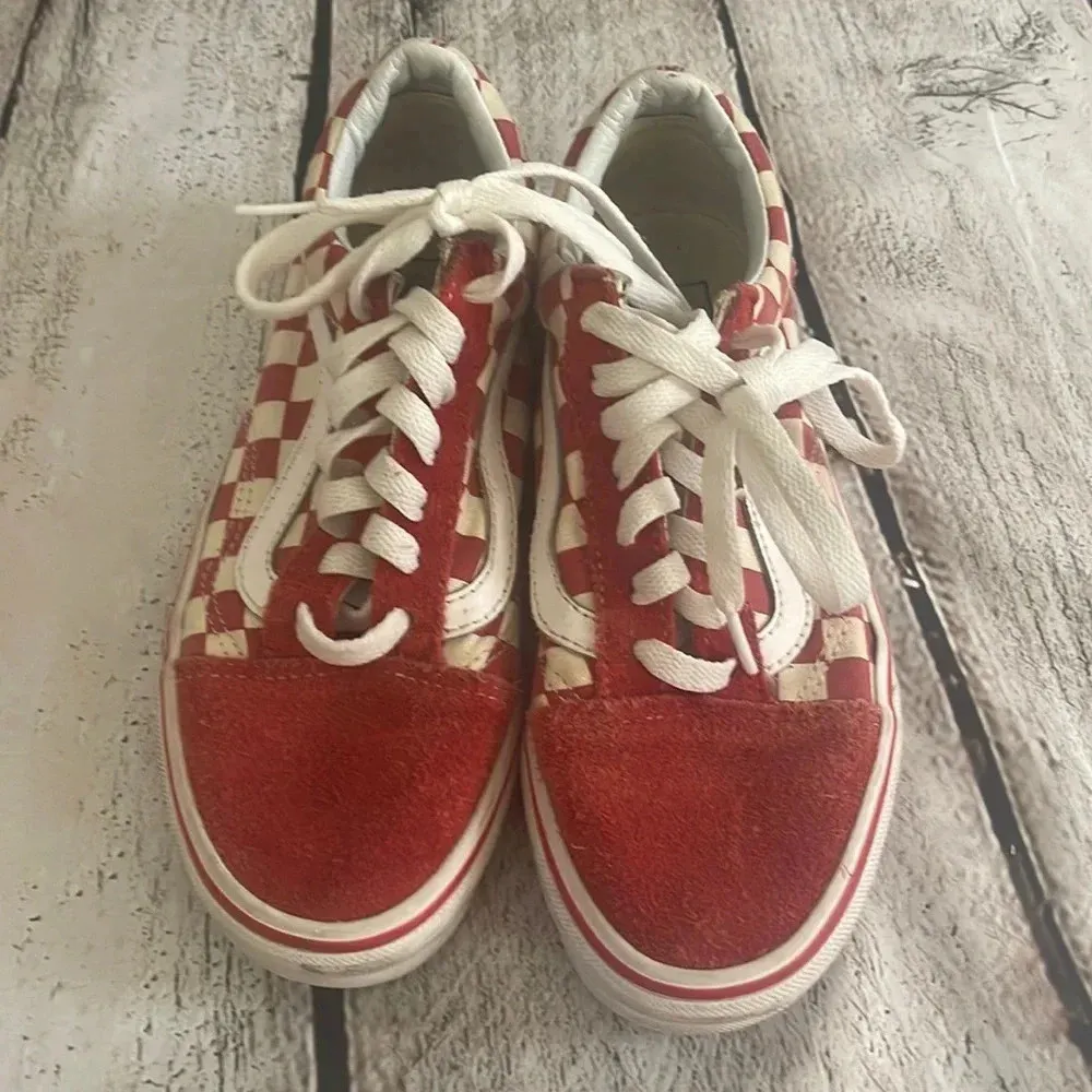 Vans sneakers red and white 7 - Image 2