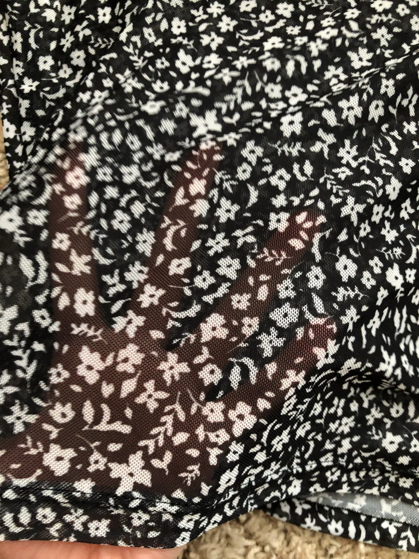 Charlotte Russe Mesh Top - Image 3