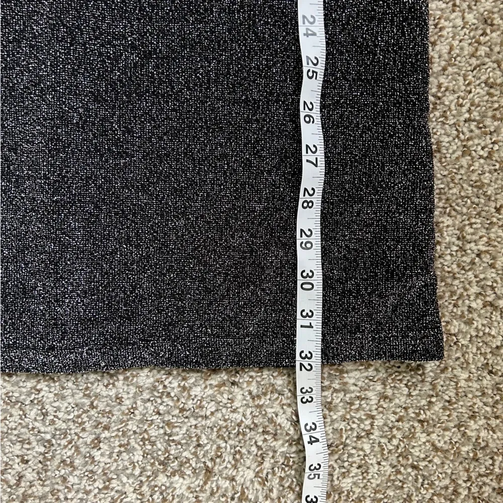 Finesse Silver Sparkly Glitter Mini Dress Party New Year’s Eve Small NYE Formal - Image 7