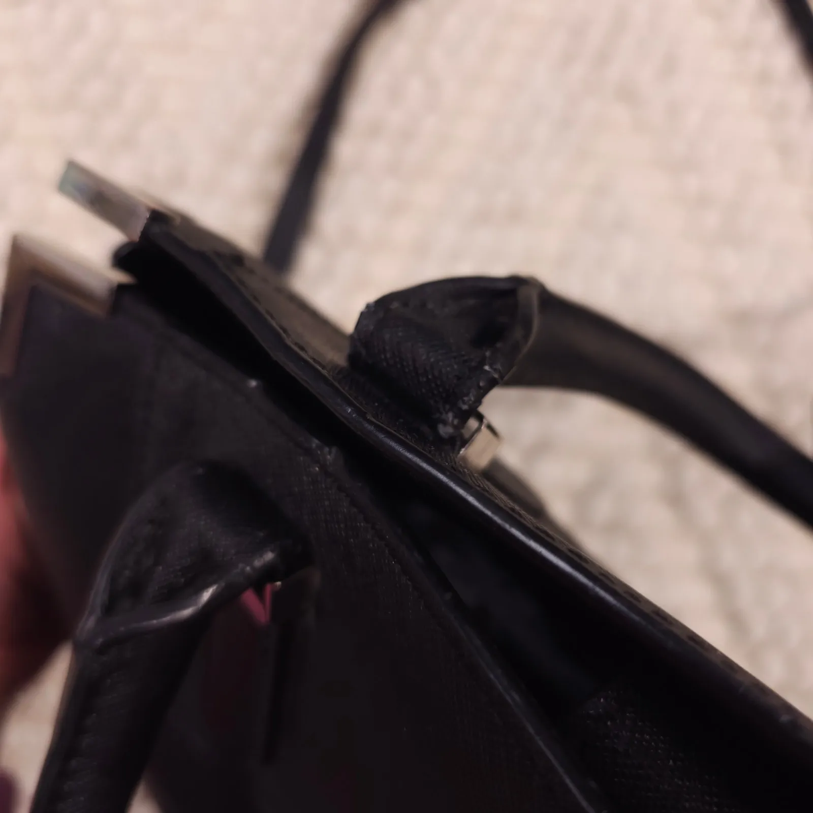 Rebecca Minkoff  Amorous Satchel Bag Black - Image 9