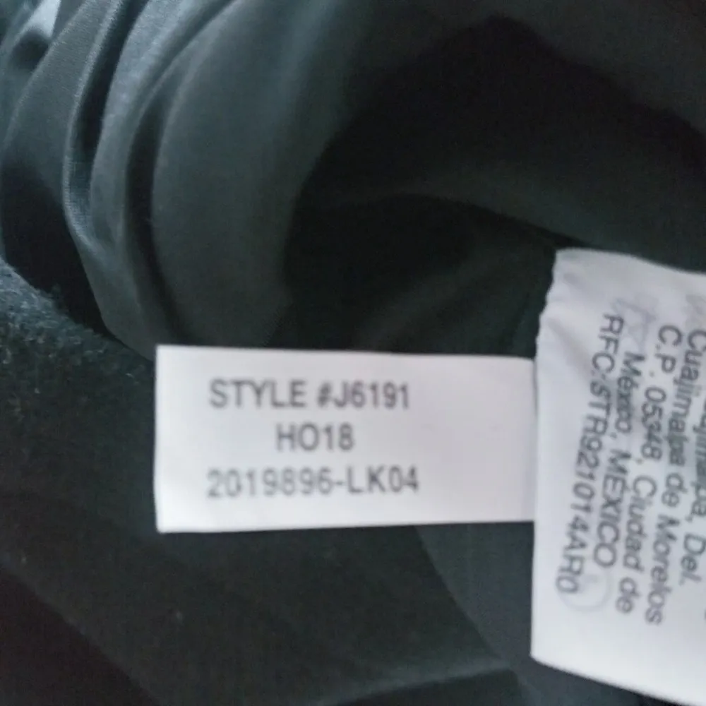 J.Crew Black Ruffle-Front Mini Skirt in Double-Serge Wool Item J6191 Size 4 - Image 7