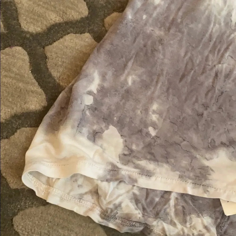 Enza Costa Scoop Neck Marble Tank Gray Size XS - Image 7