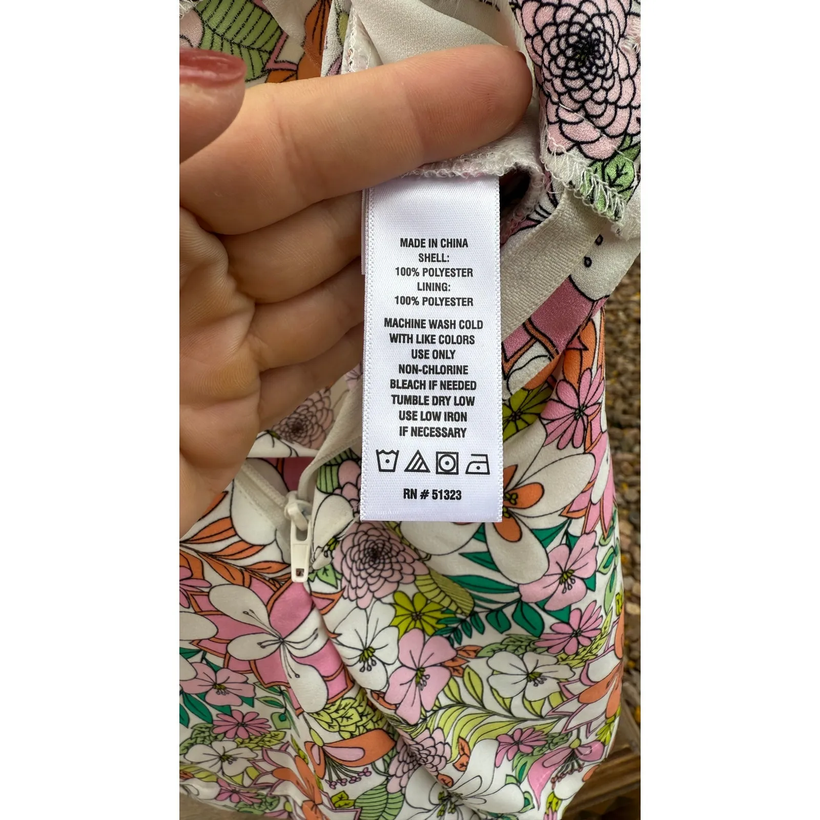 CeCE Size 6‎ Floral Print Flowy Shorts - Image 4