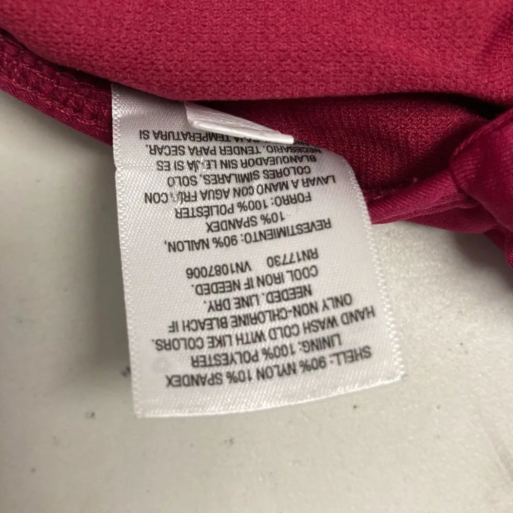 MOSSIMO Wine Bikini Top Size Large‎ Red - Image 3