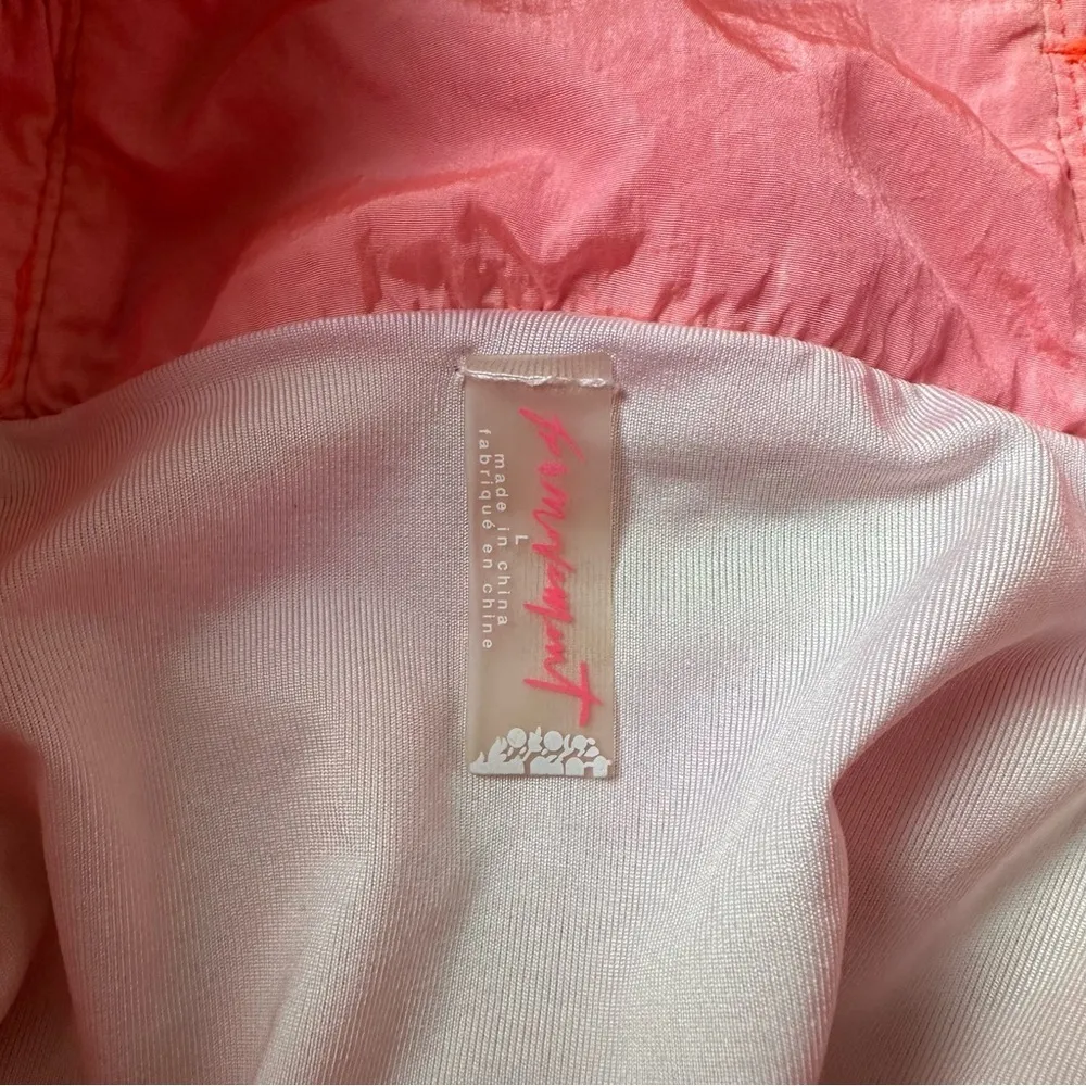 Free People Movement Pink Boxer Style Shorts - Image 4