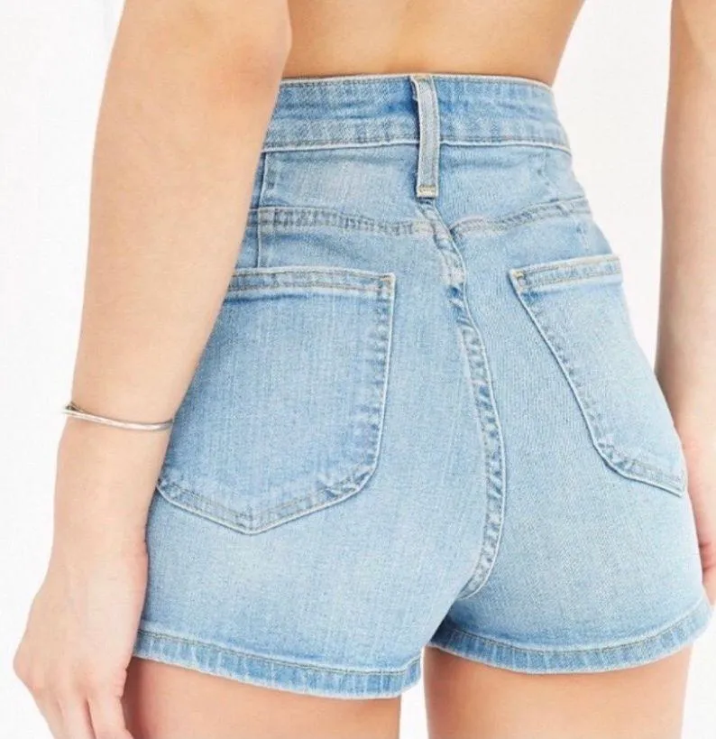 UO BDG pinup Super High Rise Jean Shorts  - Image 2