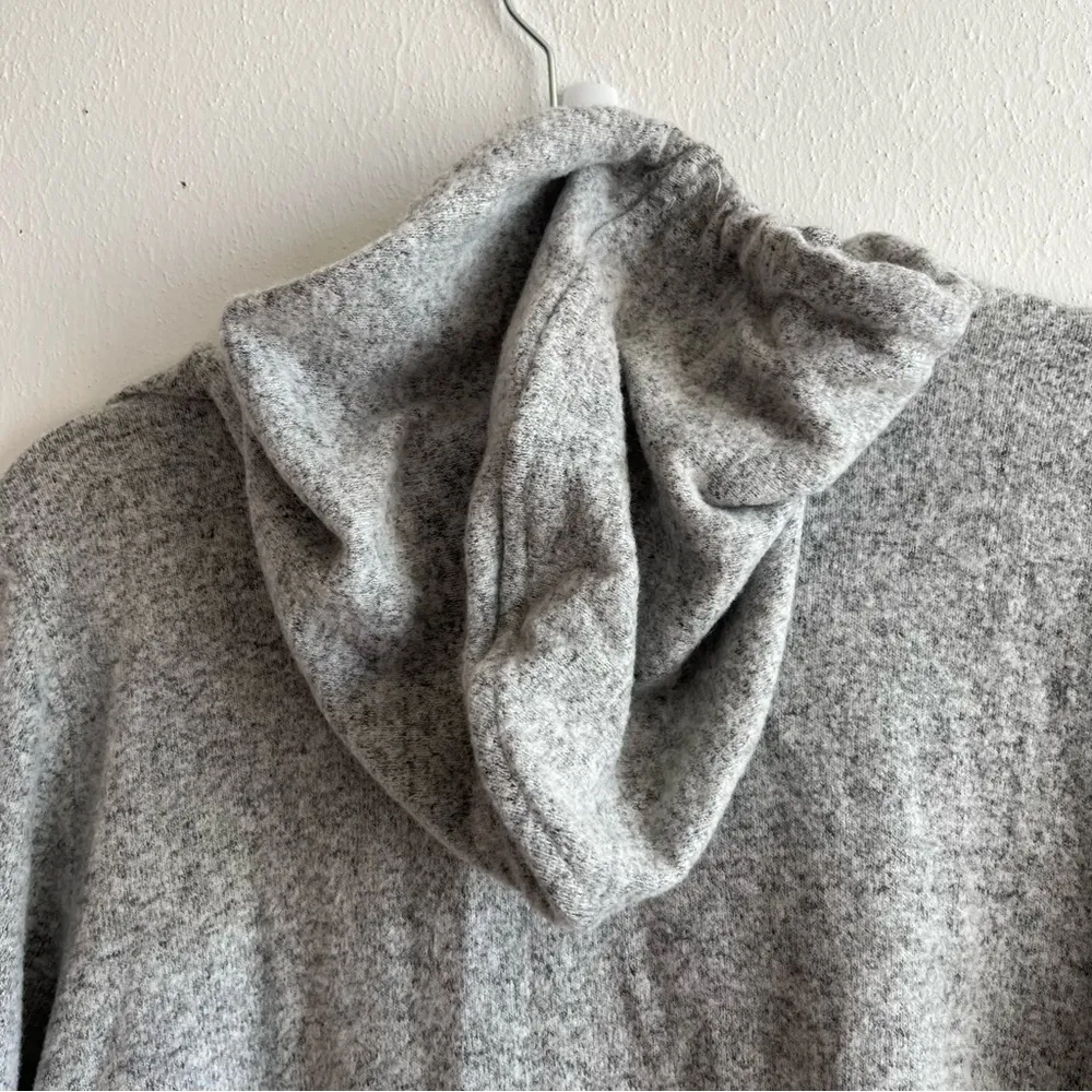 Torrid Hoodie Heathered Light Gray Super Soft Plush Midi Hoodie Sz 3X (3) NWT - Image 13