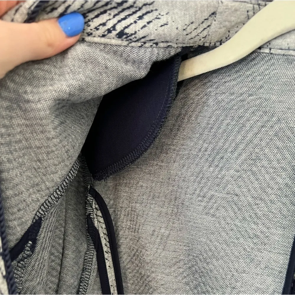 Soft blue and gray modal cardigan M - Image 3