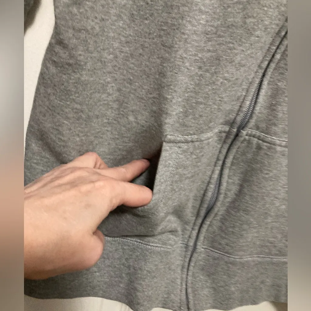 ***Rare/HTF*DickiesVintage Heather Gray Zip Up Hooded Jacket - Image 7