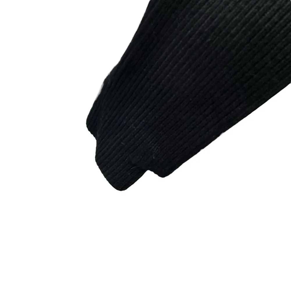 Lululemon Womens Still At Ease Pullover‎ Sweater Black Cashmere Blend Size 8 - Image 4