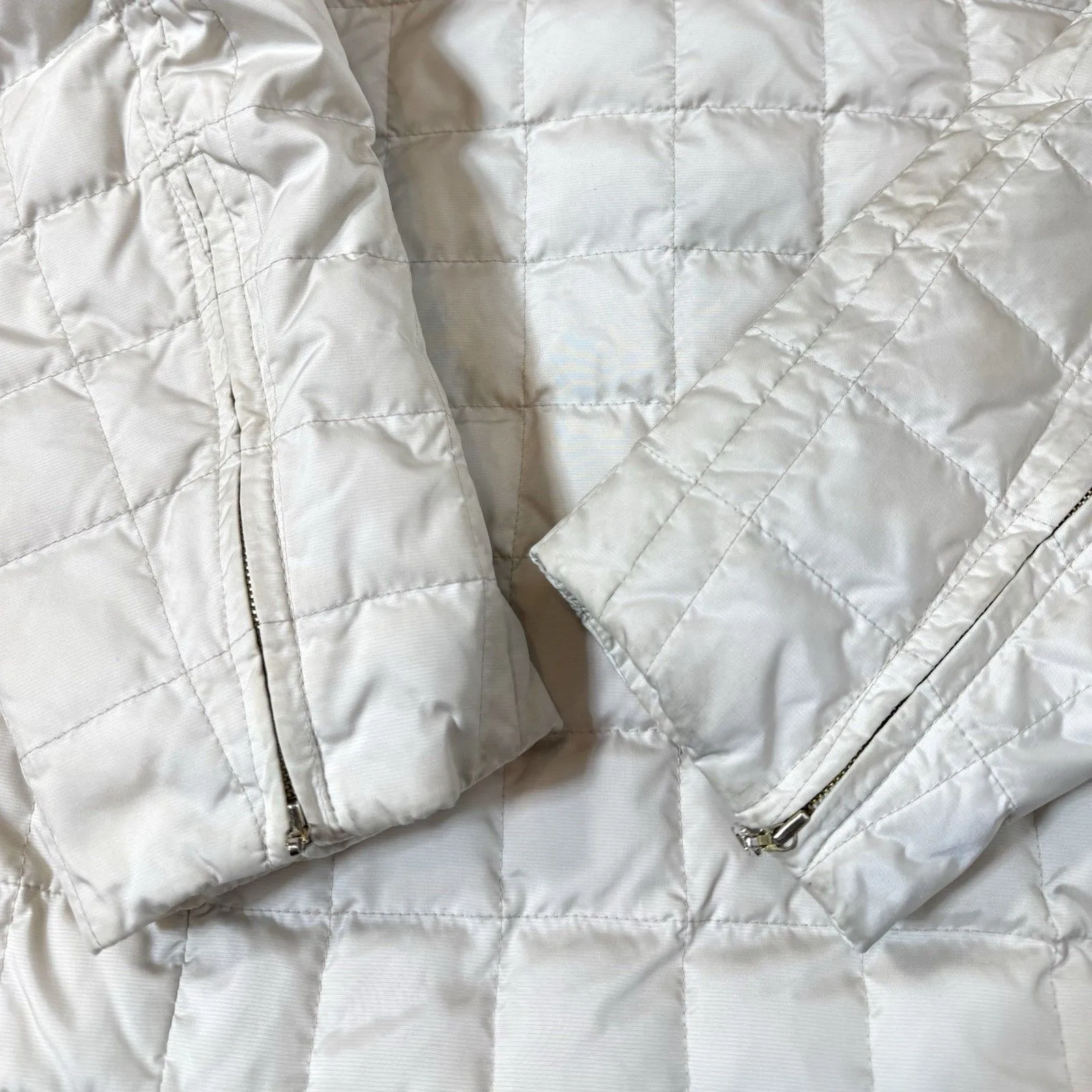 Bogner Goan Thylmann Goose Down Puffer Ski Jacket Size 4 Ivory Quilted Outdoor - Image 15