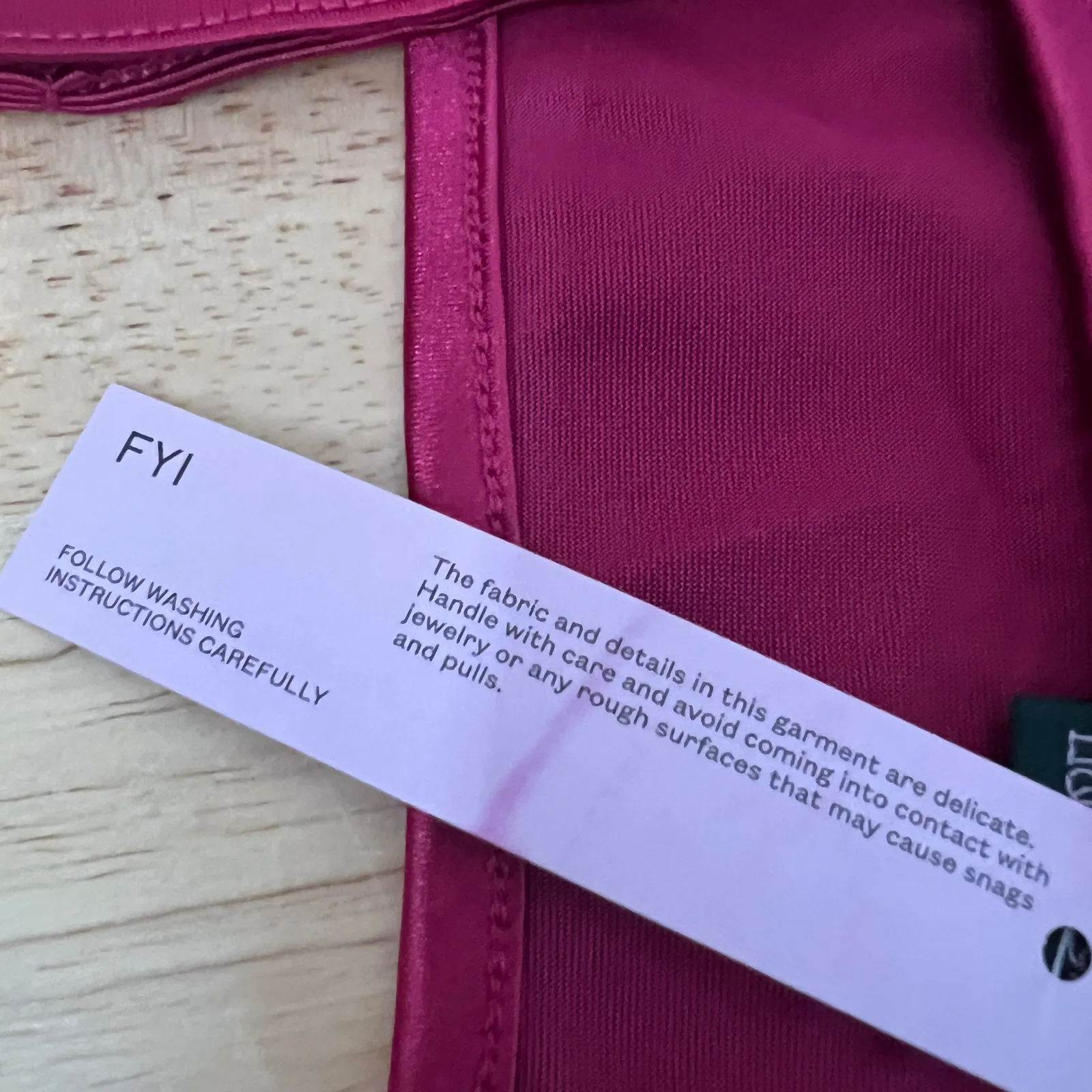 Wild Fable Women's Magenta Shine Knit Tiny Tank Top - Size Medium - NWT - Image 4