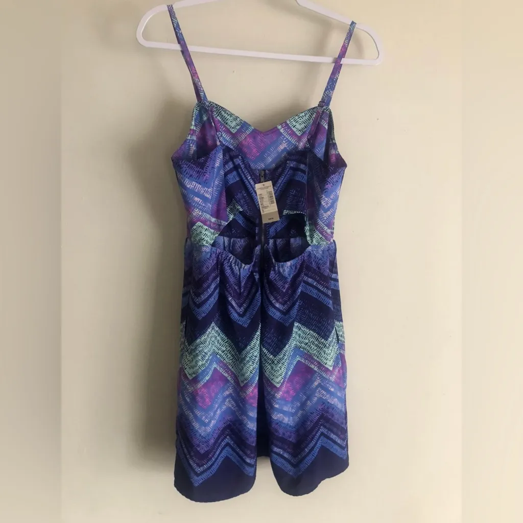 AE American Eagle Women’s Dress Chevron Print NWT - Image 2