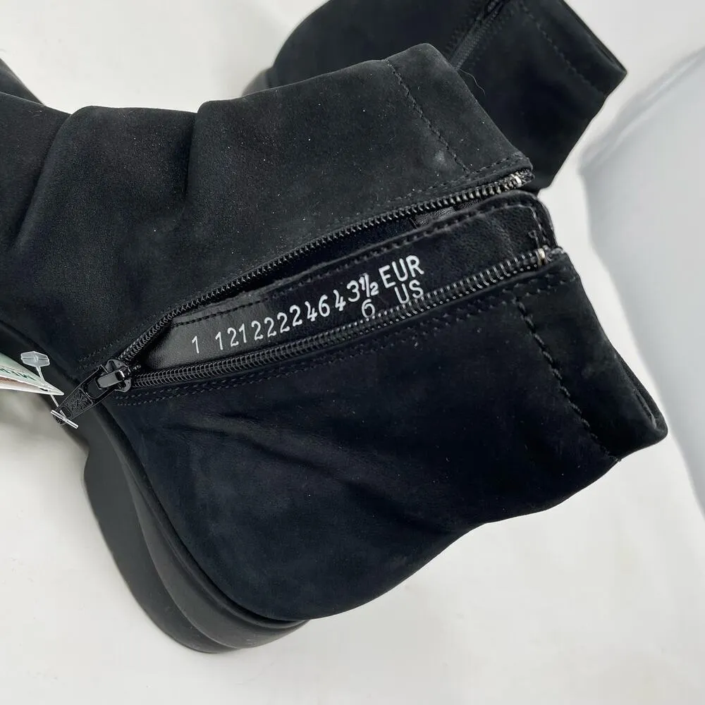 Mephisto Rezia Black Leather Slouchy Low Heel Comfort Ankle Boots womens 6 new - Image 14