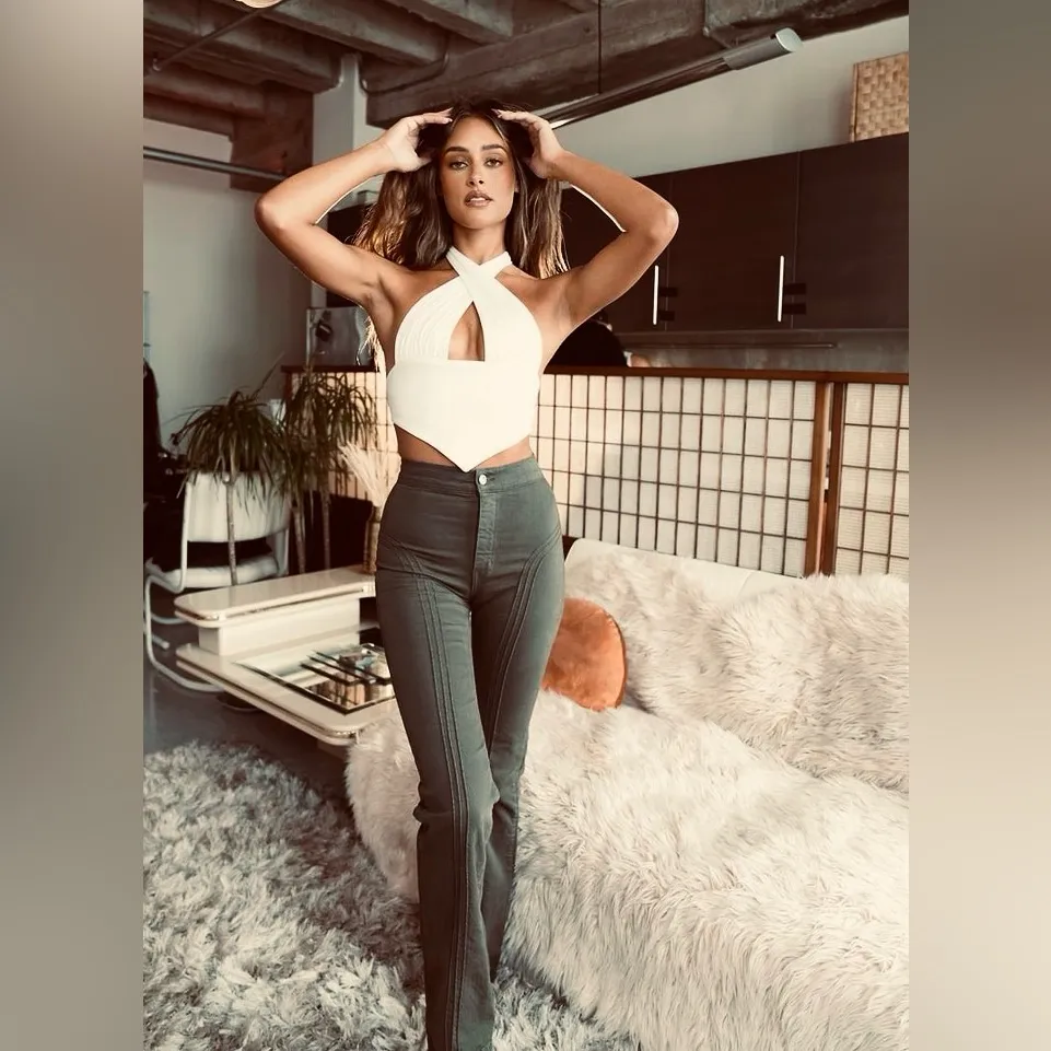 NWOT Rollergirl Flares - Image 2