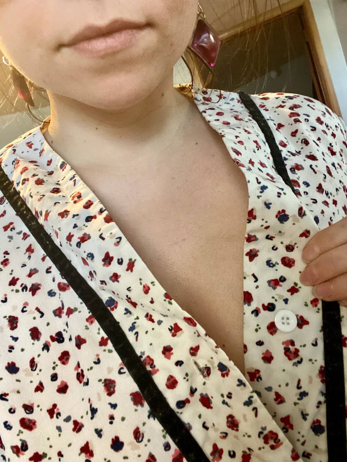 Floral Maxi Dress Multi Size L - Image 3