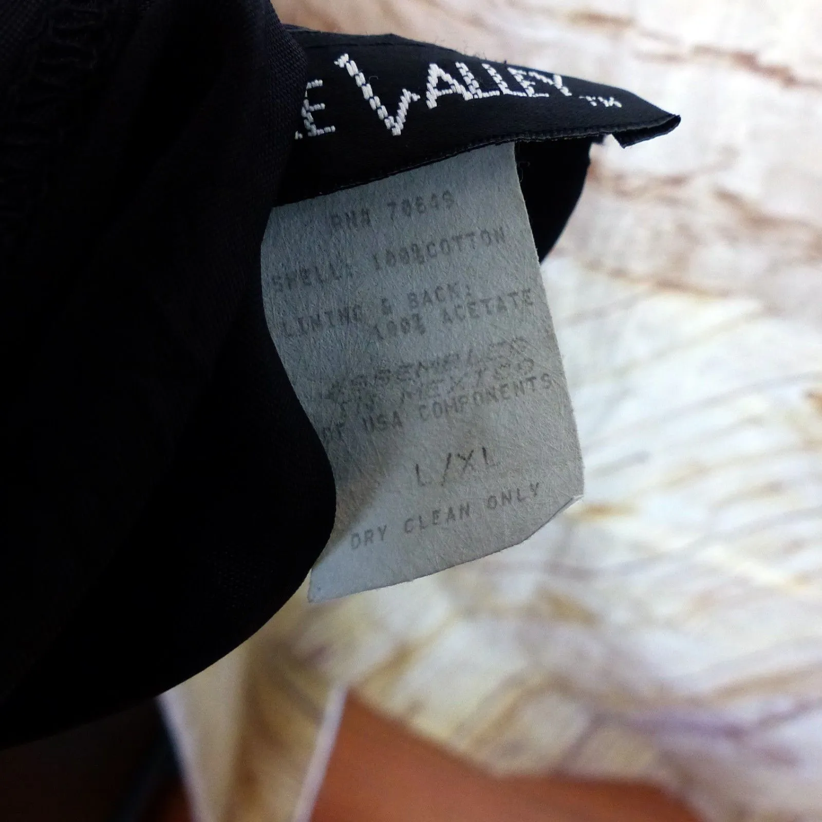 VTG 90s Smoke Valley Halloween Theme Vest Women L/XL Dracula Witch Skeleton Owl - Image 10