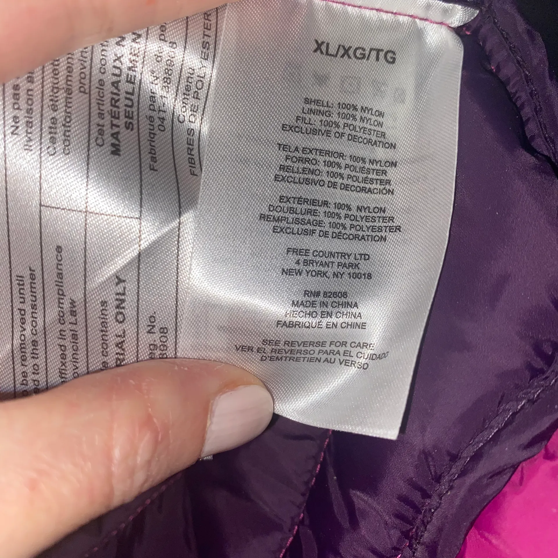 Full Zip Jacket Women’s XL - Image 8