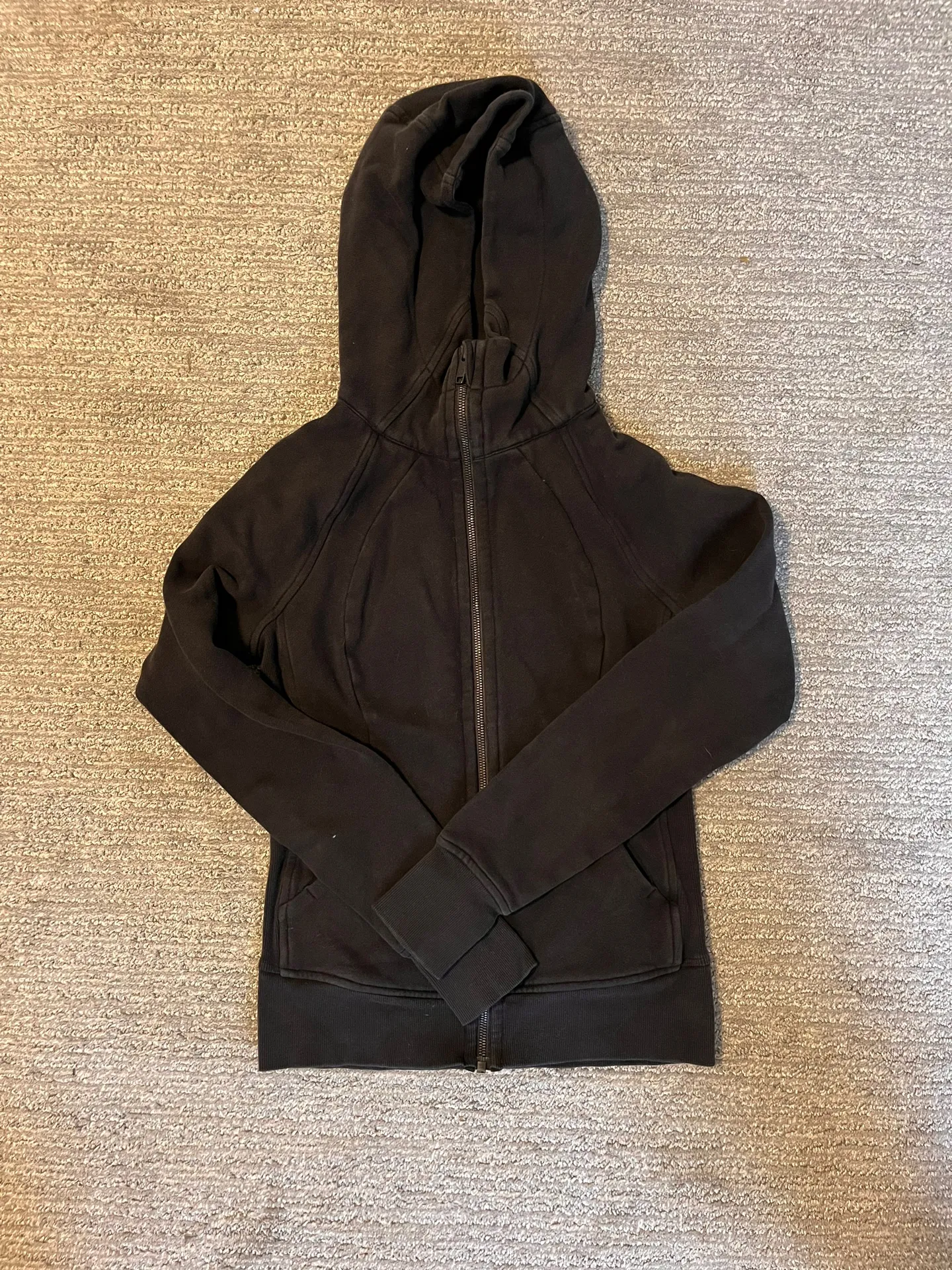 Black Scuba Zip-Up - Image 3