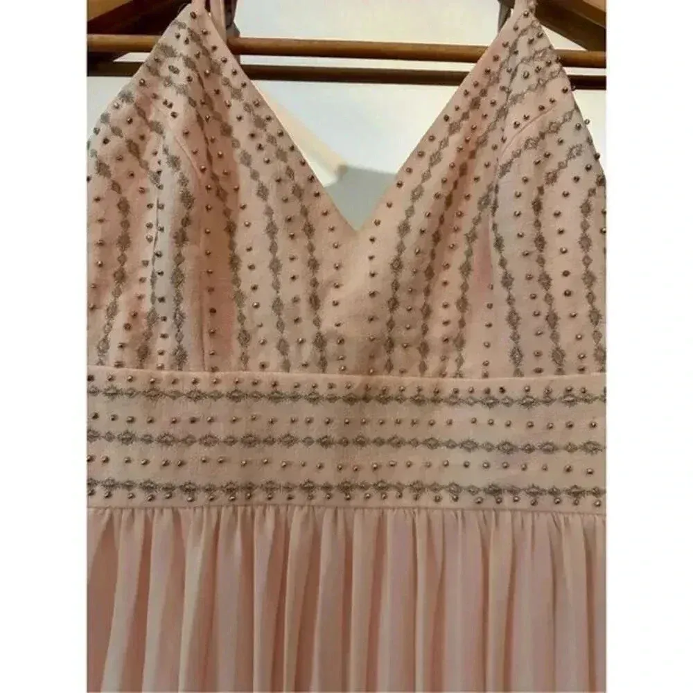 Lulus Glamorous Gala  Pink Dress M Wedding GuestBridesmaid Formal Evening Gown - Image 3