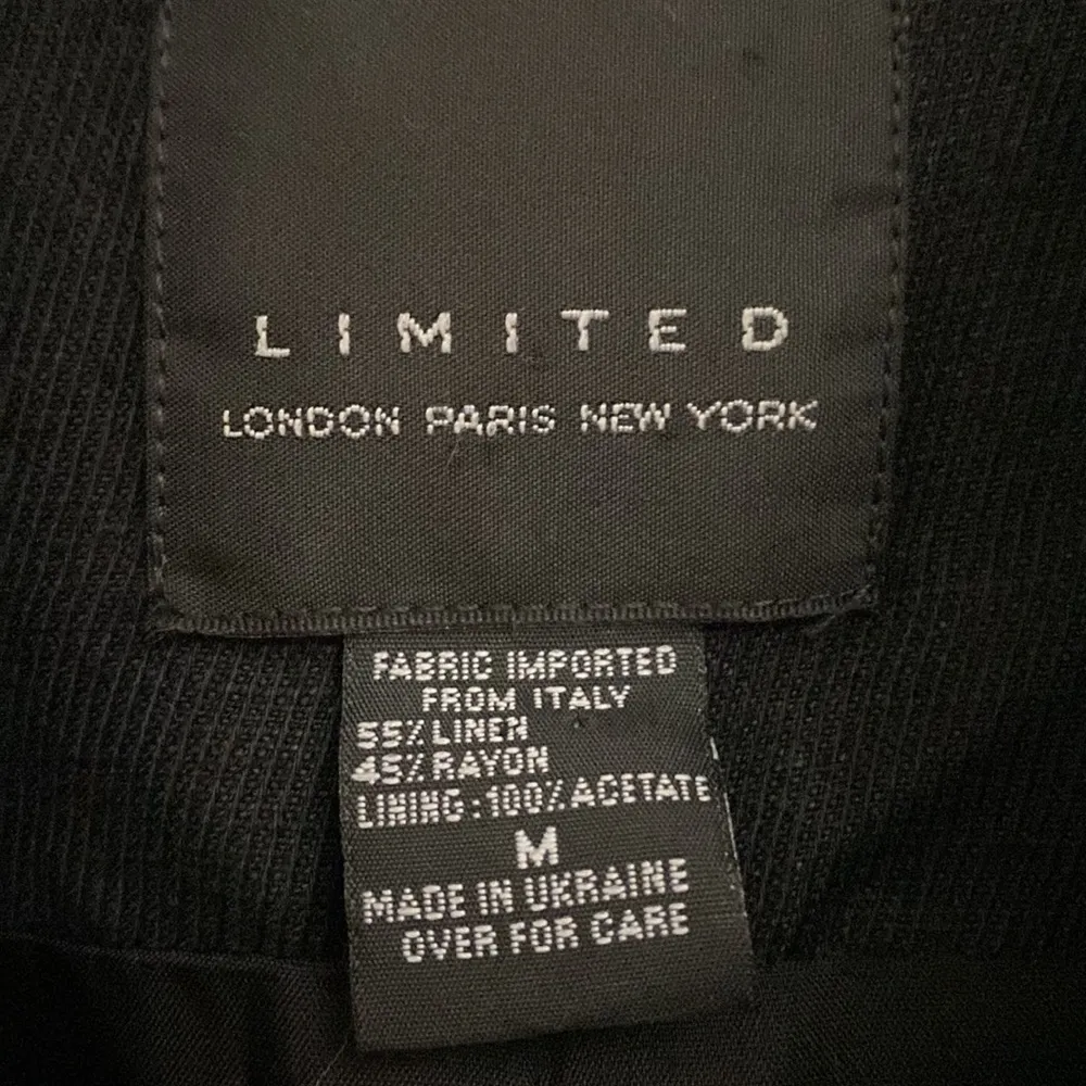 LIMITED women black long vest size M - Image 6