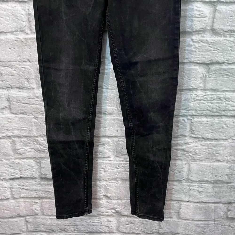 Free People We The Free 26” Black Skinny High Waist Jeans- Missing belt - Image 5