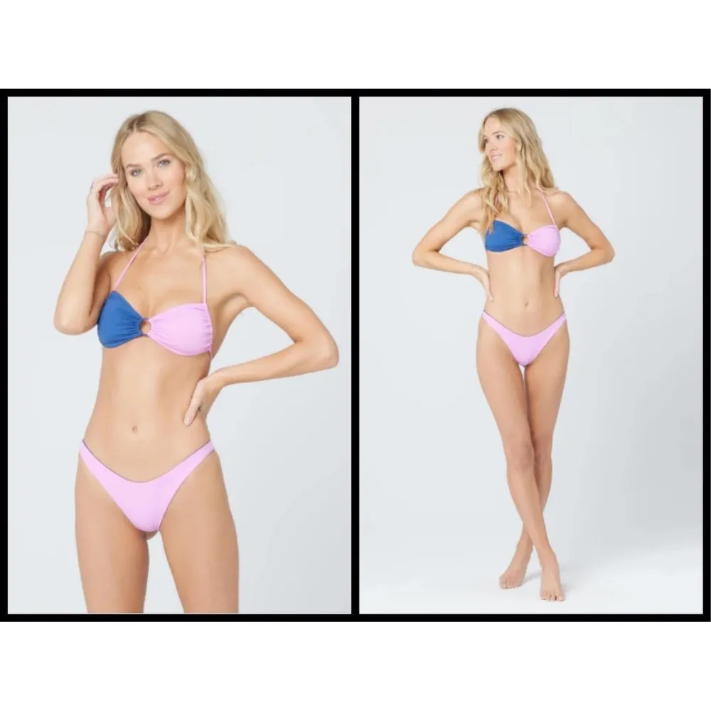 💕L*SPACE💕  Color Block Bikini Set (Ringo Top L + Mercury Classic Bottom M) NWT - Image 7