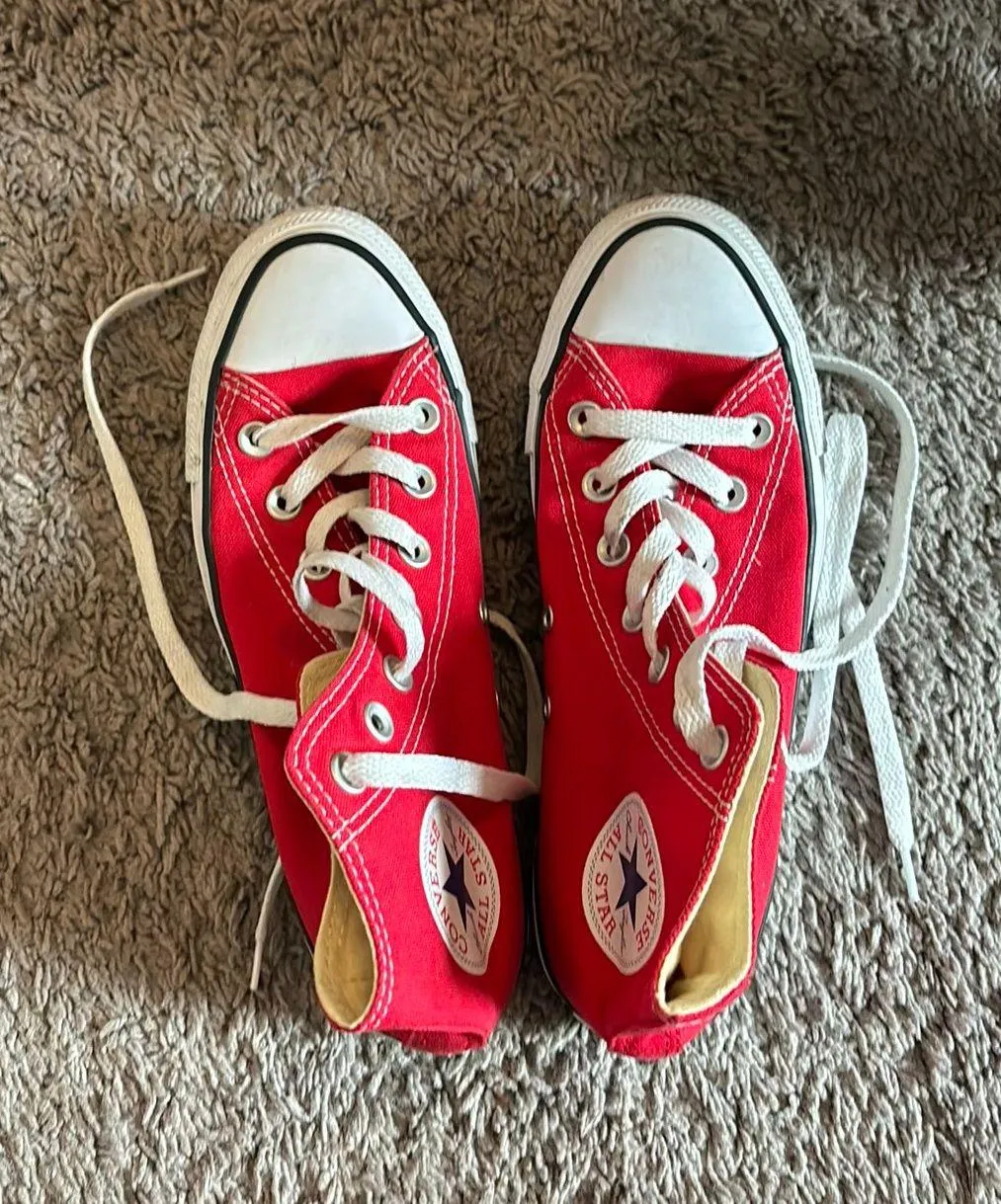 Converse Red High-Top - Image 3