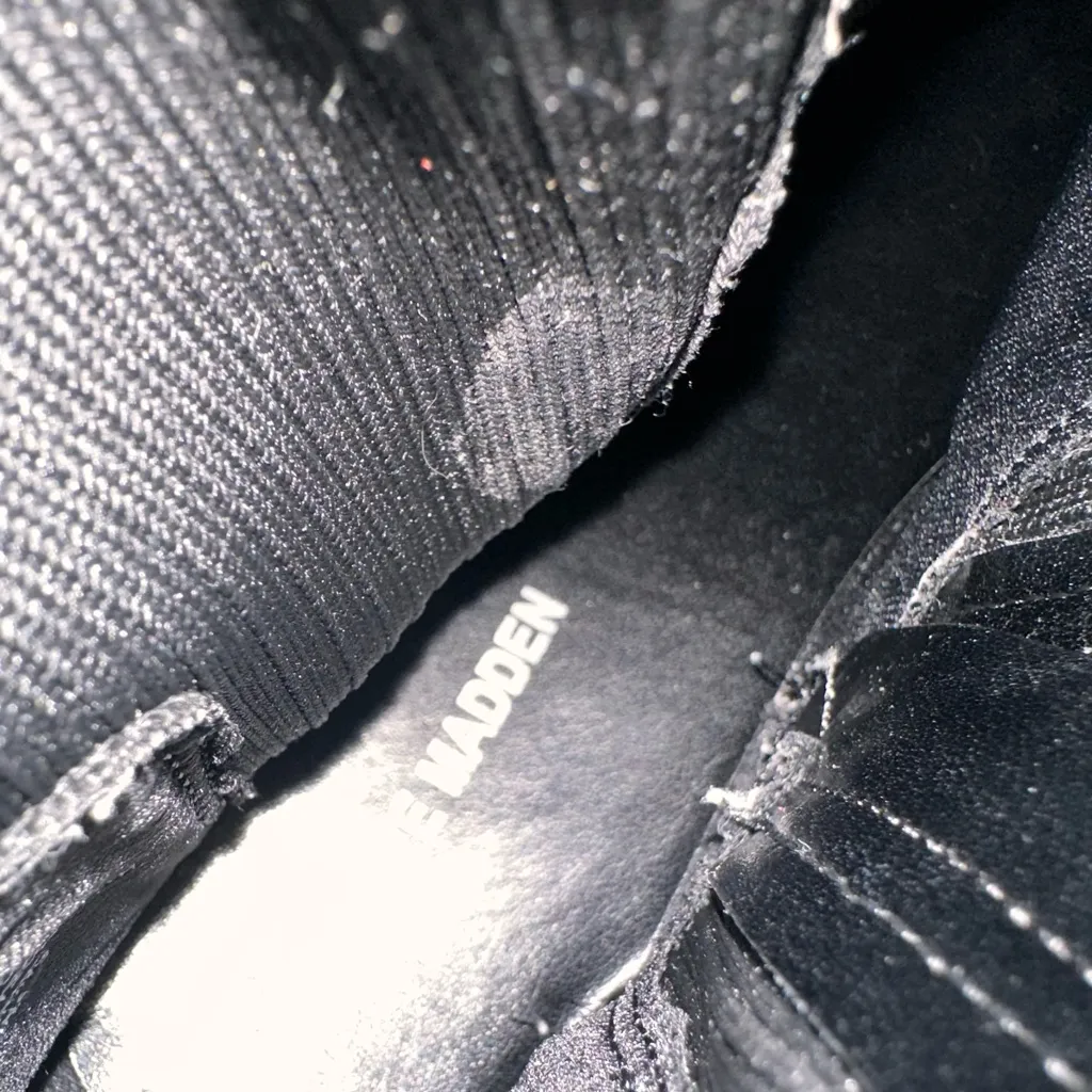 Steve Madden size 5 black boots - Image 6