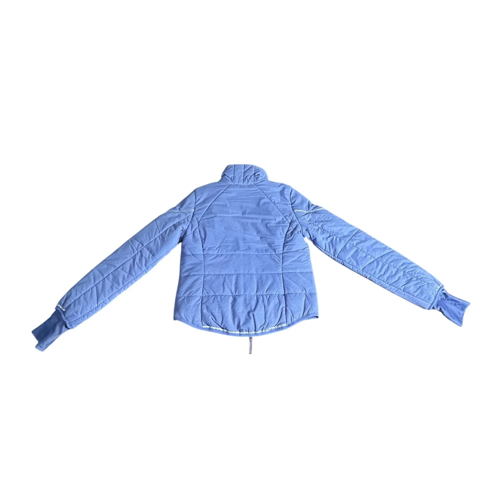 Free People Movement Gathering Storm Run Puffer Jacket Coat Blueberry Women's Sm - Image 8