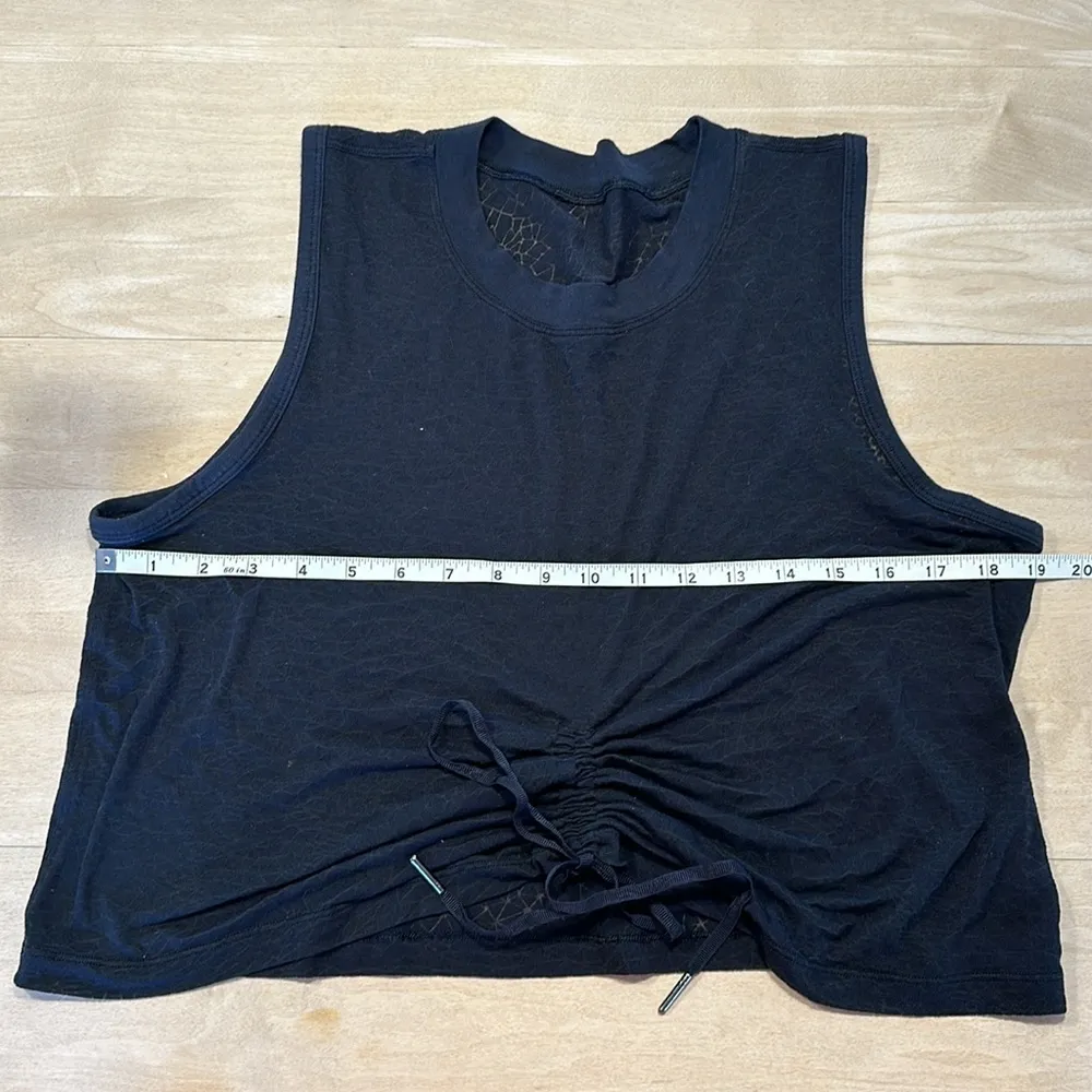 Lululemon Cinch Me Up Front Tank *Veil Sz M - Image 5