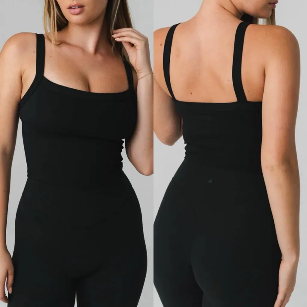 Vitality Cloud II Square Tank Midnight Black Sz Medium - Image 2