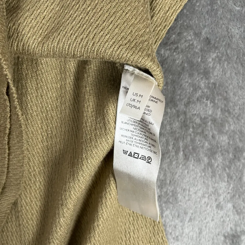 We The Free People Snowy Thermal Tunic Women’s M Green Gauzy Lounge Lagenlook - Image 9