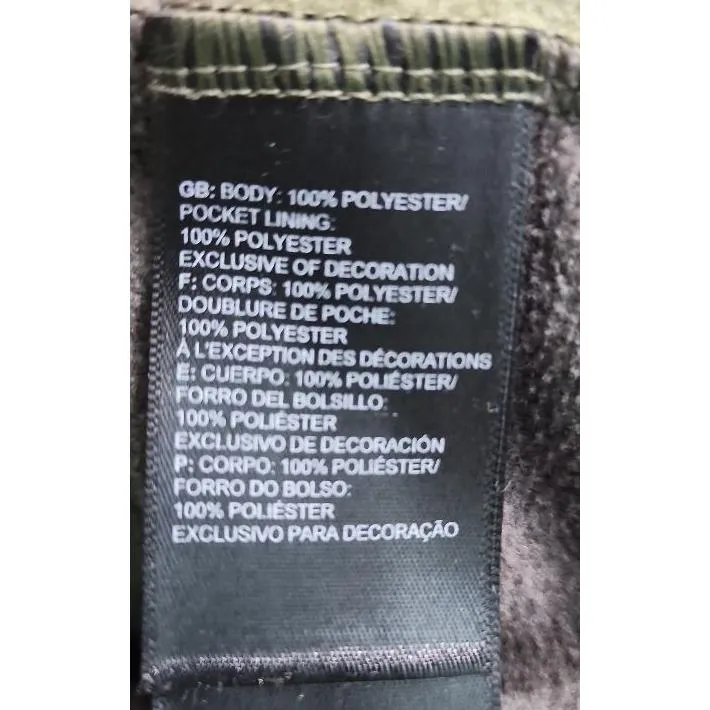 The North Face Pullover Womens Size Medium Green‎ Camouflage High Neck Outdoor - Image 7