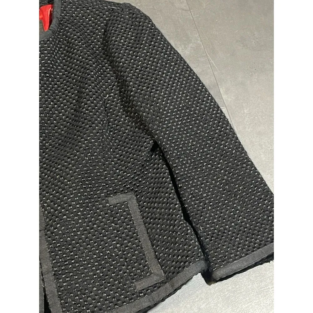 Mossimo Women's Black Wool Long Sleeve‎ Single - Image 4