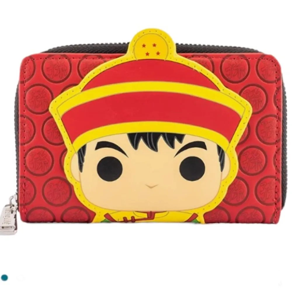 Loungefly POP Dragon Ball Z Saiyan Gohan Piccolo Clutch 6 Slot Wallet NWT - Image 11