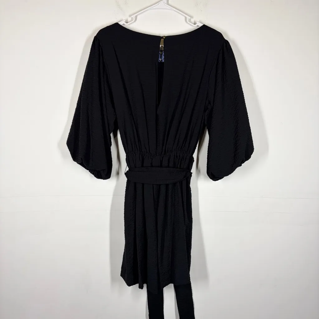Anthropologie Francesca Balloon Sleeve Romper Size Small - Image 4