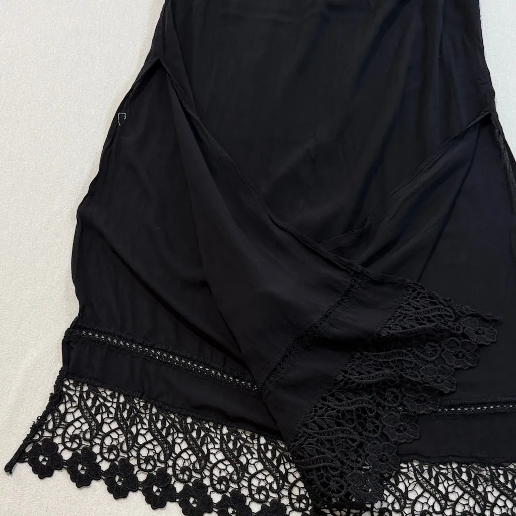 La Hearts Elegant Black Lace Backless Dress - Image 6