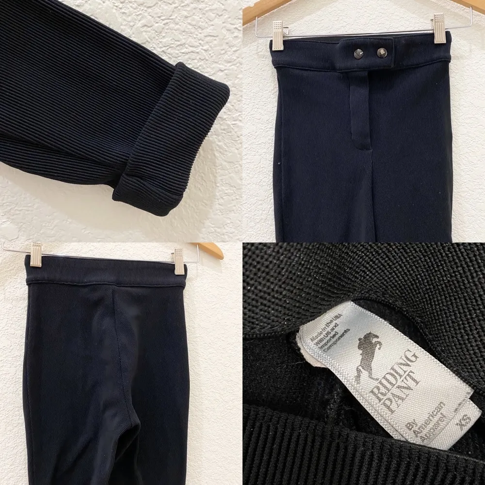 American Apparel Black Riding Pants - Image 6