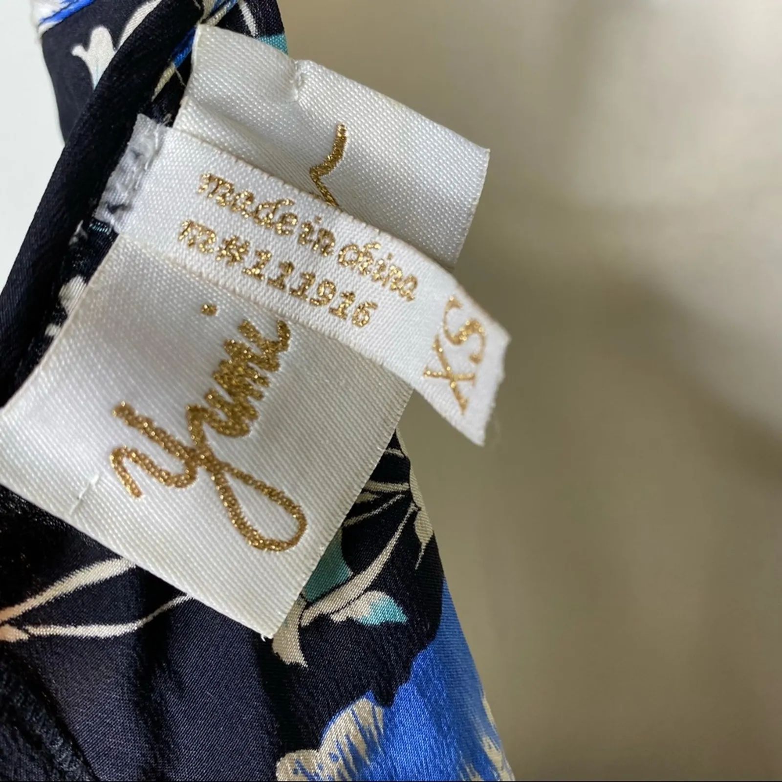 Yumi Kim Silk Floral Print Sleeveless Dress XS - Image 2