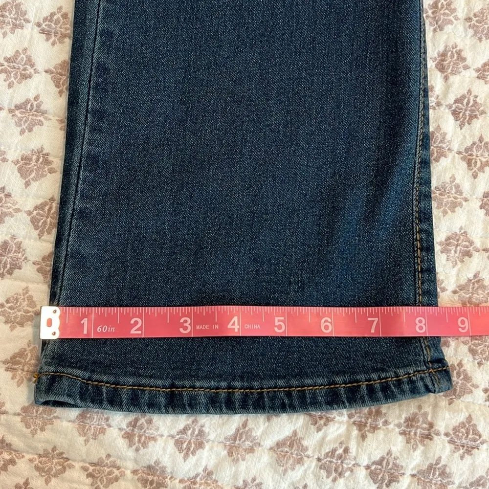 NWT Kendall & Kylie Kurvy Mid-rise Baby Boot Jean Size 9/10 Color Pasadena - Image 14