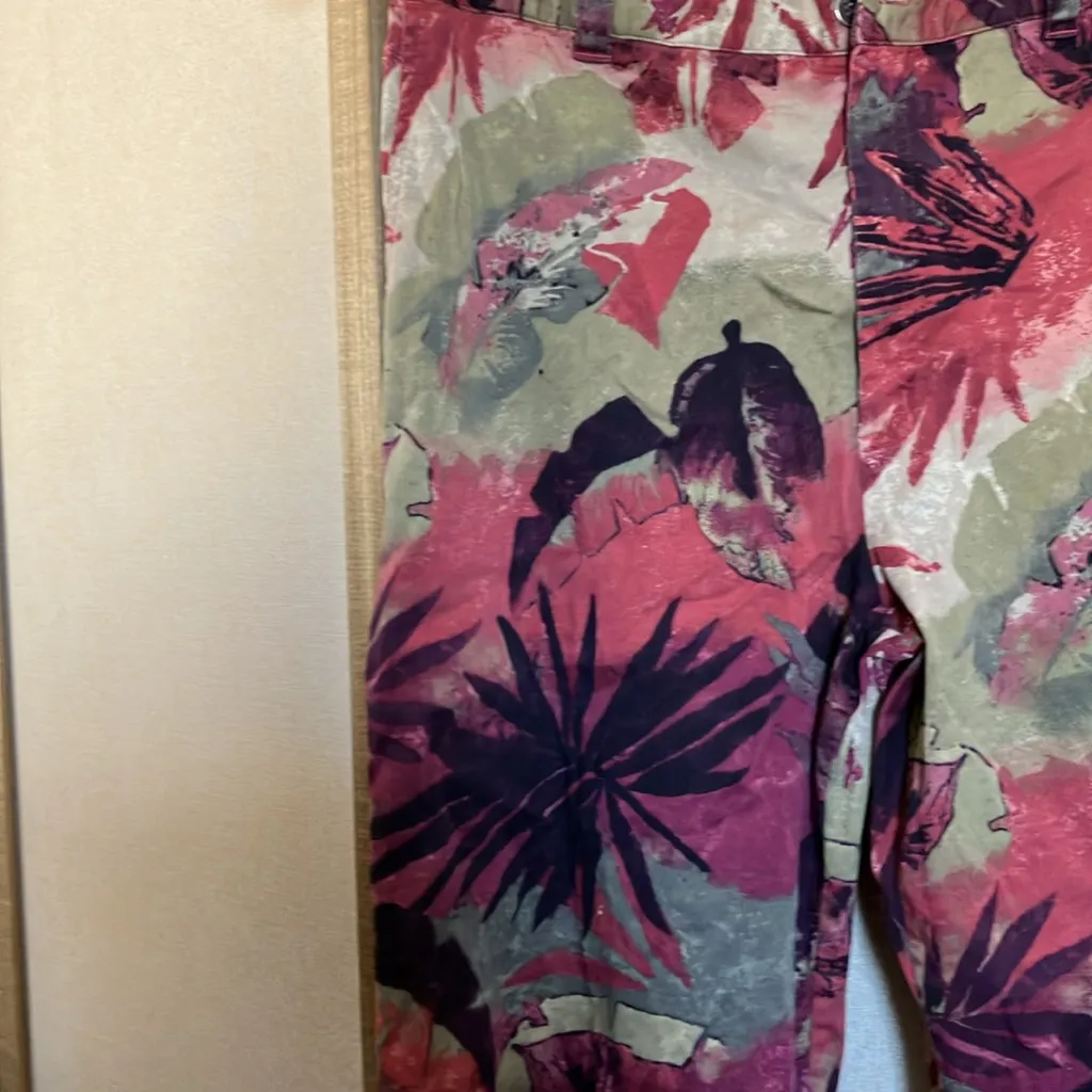 FINAL MARKDOWN Chico's Design Multicolor slacks 2 medium - Image 6