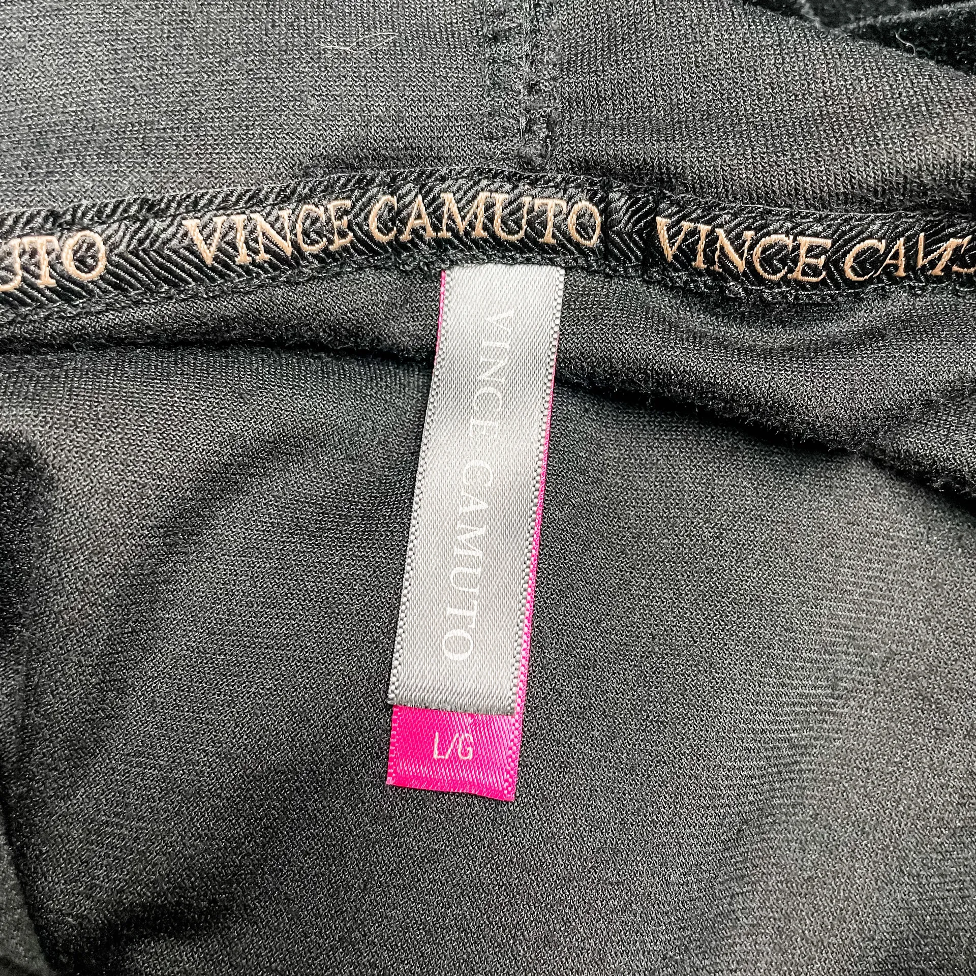 Black Velour Hooded Sweatshirt - Image 8