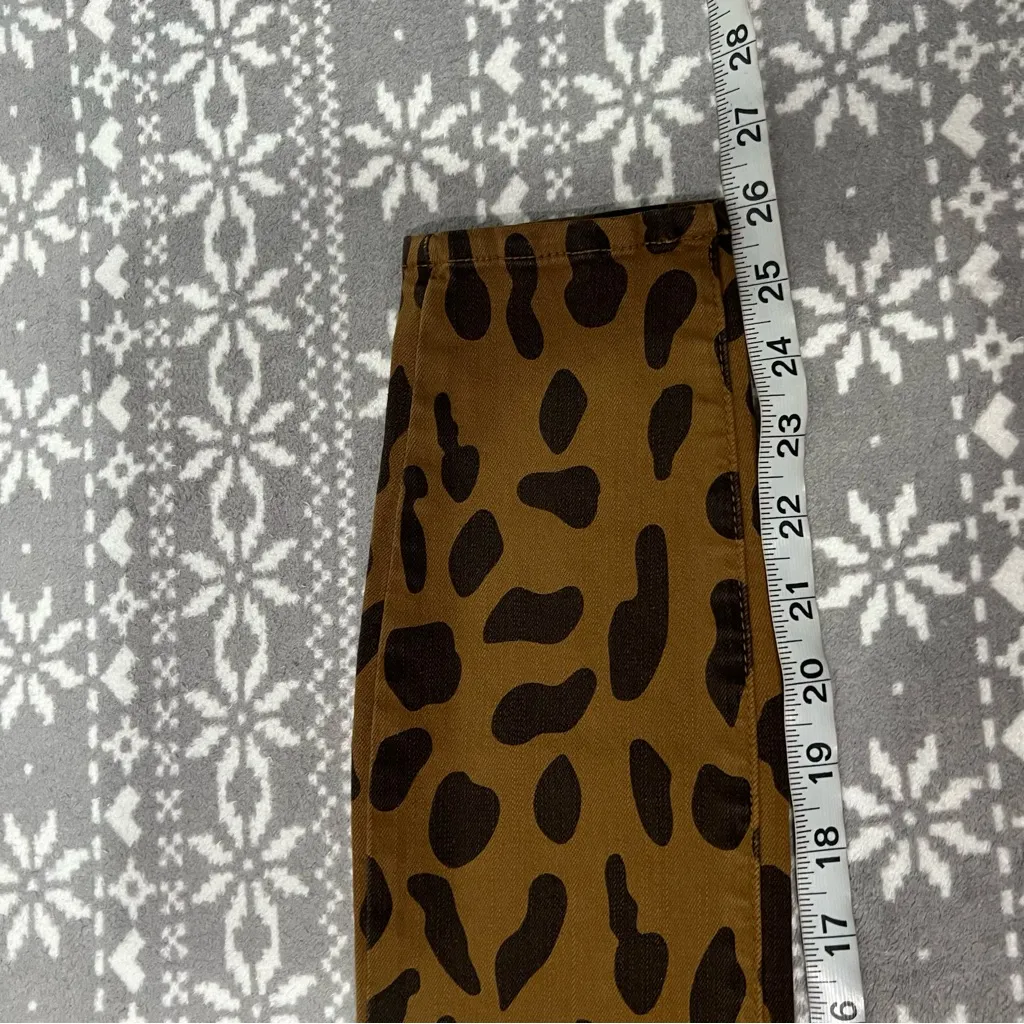 L'agence‎ Margot High Rise Skinny In Spotted Animal Size 24 - Image 11