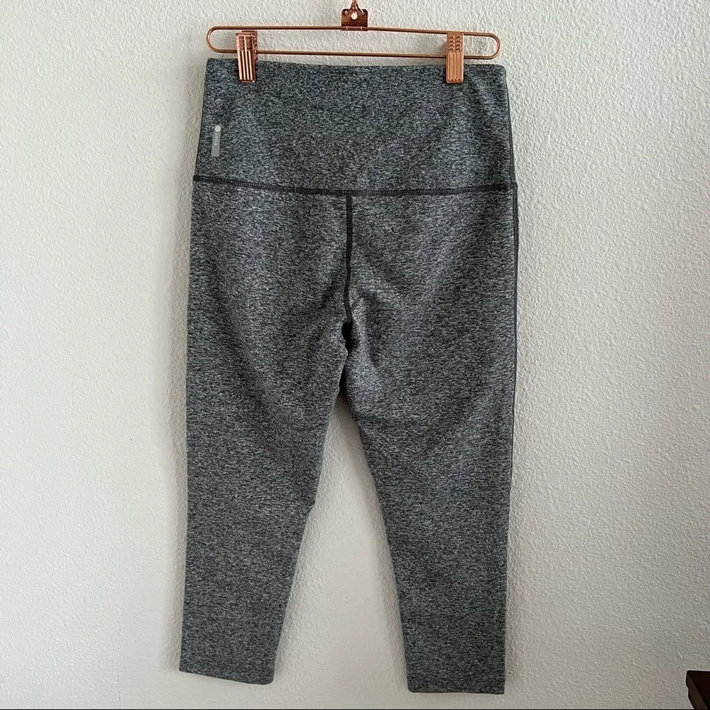 Zella Heather Gray High Waist Waist Pocket Active Legging Pants Small - Image 6