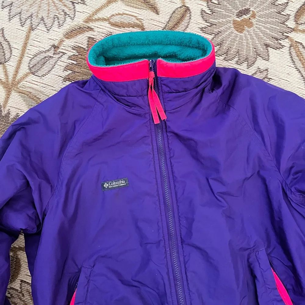 Vintage Columbia Coat Jacket Puffer L Large XL - Image 3