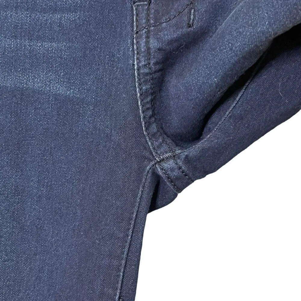 Free People Gummy Flare Jeans Morrisey Wash Women’s Size 25 Mid Rise Stretch Bel - Image 5