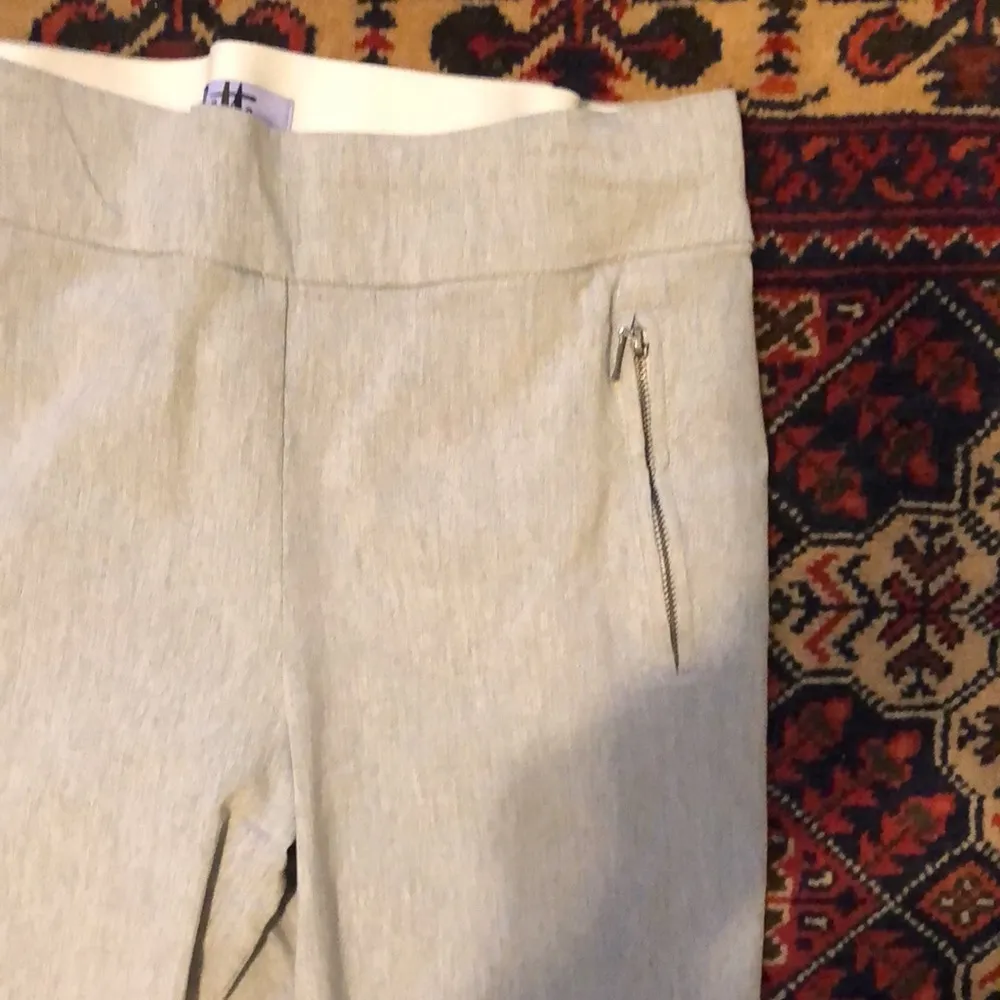 Stretch leggings. Career. Comfortable for work. Large. Look like pants Gray - Image 2