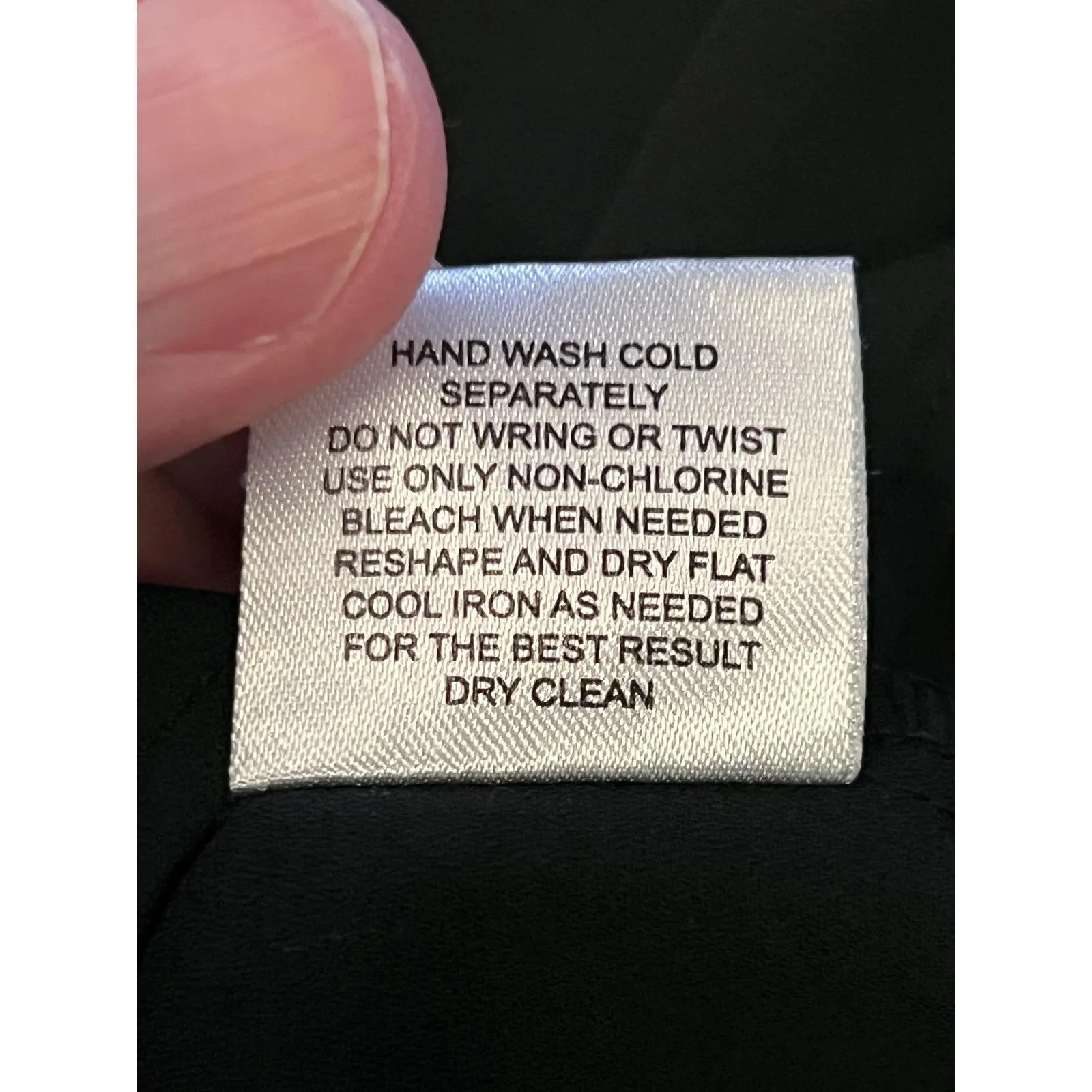 Hippie Rose Shirt Womens Medium Black V-Neck 3/4 Sleeve High-Low Hem HT-0226M - Image 9